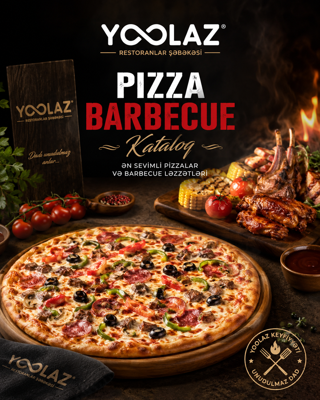 Pizza barbecue